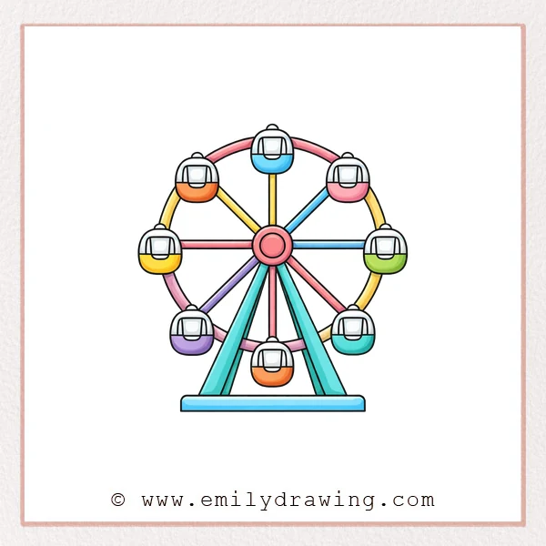 Preview of Ferris Wheel drawing
